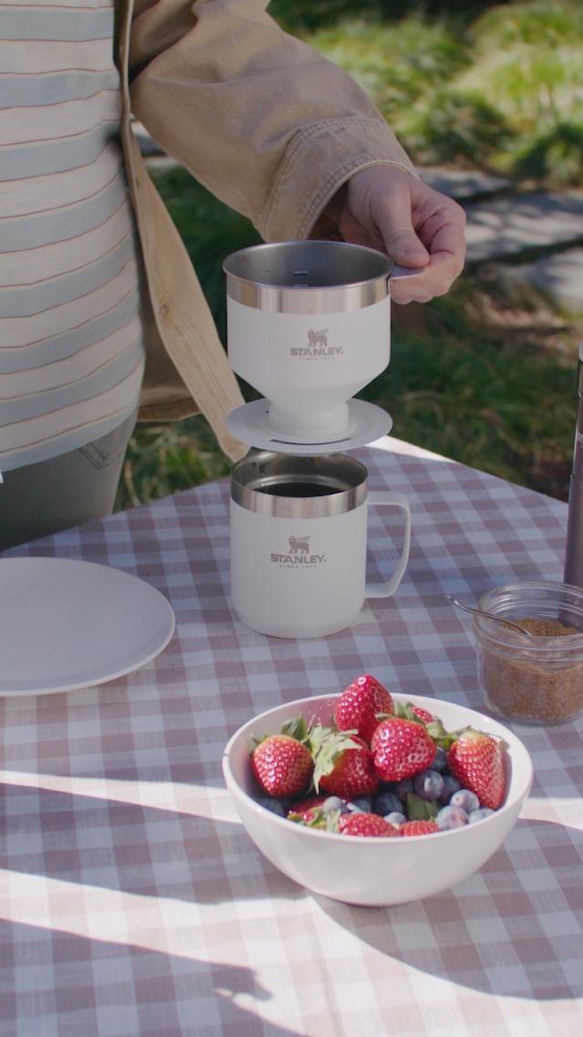 Amazon.com: STANLEY Perfect Brew Pour Over Set | 12 oz Camp Mug